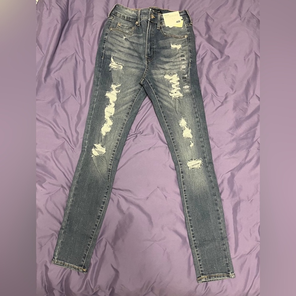 Aeropostale Premium Seriously Stretchy Super High Rise Jegging